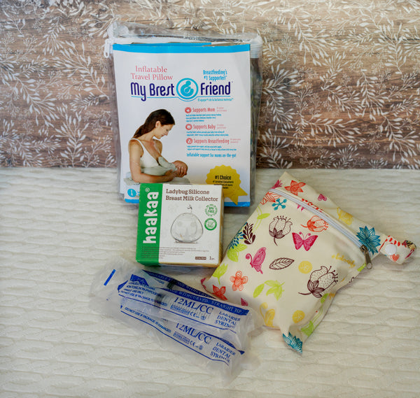 Travel Essentials - On-the-Go Edition With Travel Nursing Pillow