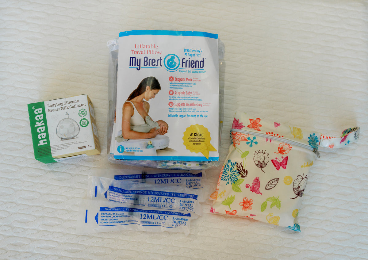 Travel Essentials - On-the-Go Edition With Travel Nursing Pillow